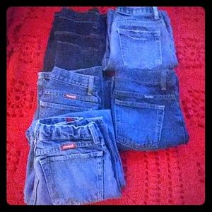 (( Sold )) 5 prs of Boys wranglers Jeans